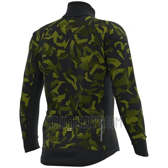 ALE Cycling Jersey Bib Tight 2019 Men Long Sleeve Camouflage