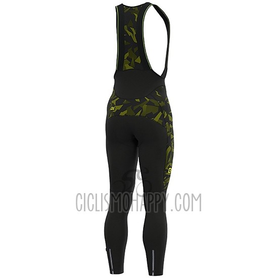 ALE Cycling Jersey Bib Tight 2019 Men Long Sleeve Camouflage