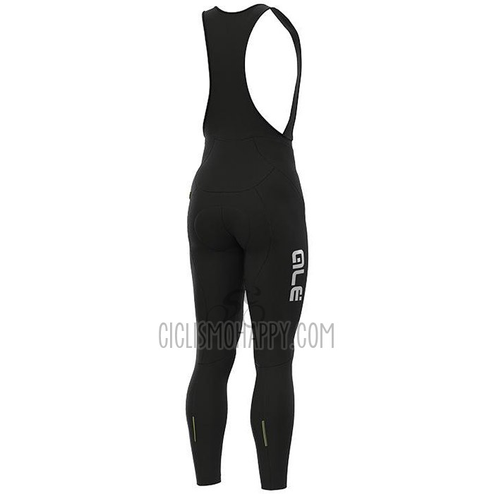 ALE Cycling Jersey Bib Tight 2020 Men Long Sleeve Red