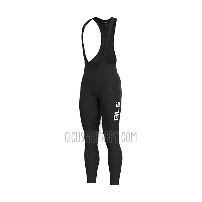 ALE Cycling Jersey Bib Tight 2021 Men Long Sleeve Blue