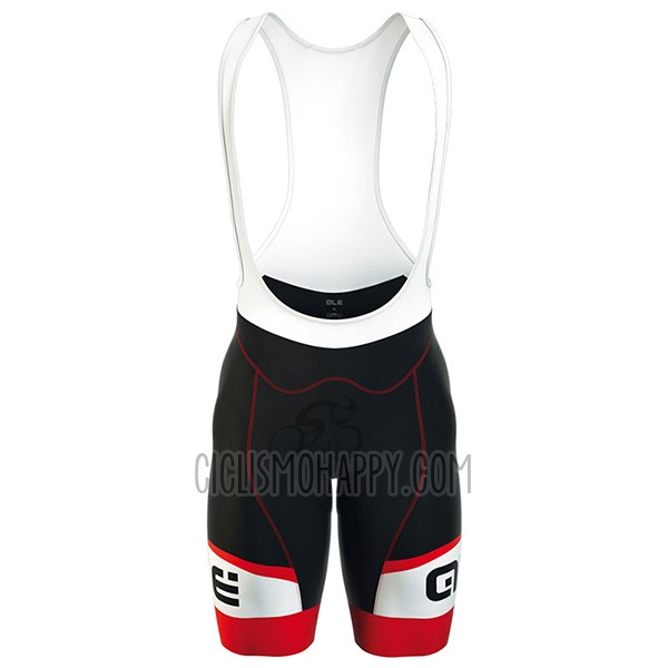 ALE Formula 1.0 Adriatico Cycling Jersey Bib Short 2017 Men Short Sleeve Red and Black
