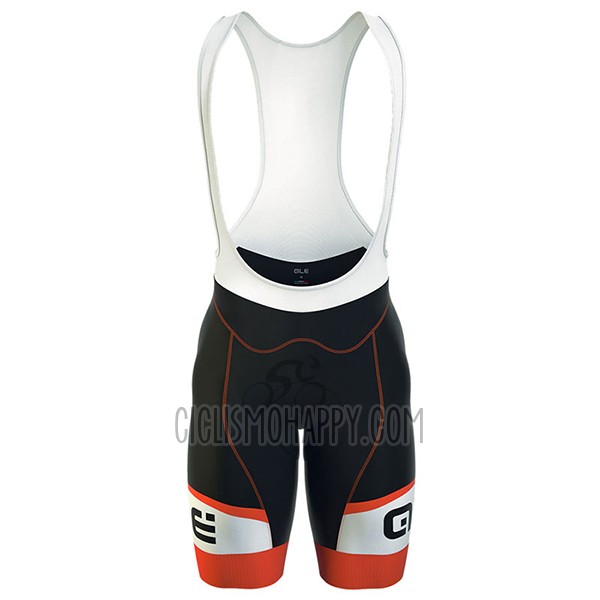 ALE Formula 1.0 Sprinter Cycling Jersey Bib Short 2017 Men Short Sleeve Orange and Black