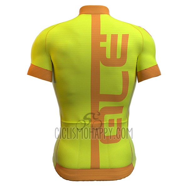 ALE Graphics Prr Arcobaleno Cycling Jersey Bib Short 2017 Men Short Sleeve Yellow