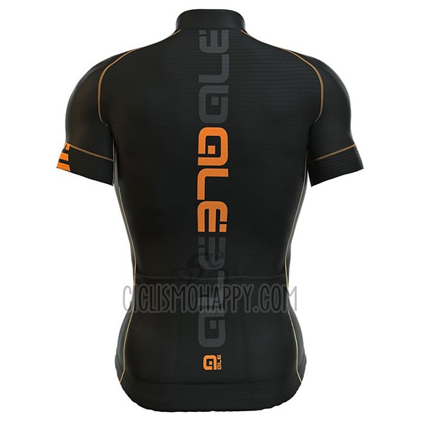ALE Graphics Prr Nominal Cycling Jersey Bib Short 2017 Men Short Sleeve Orange and Black