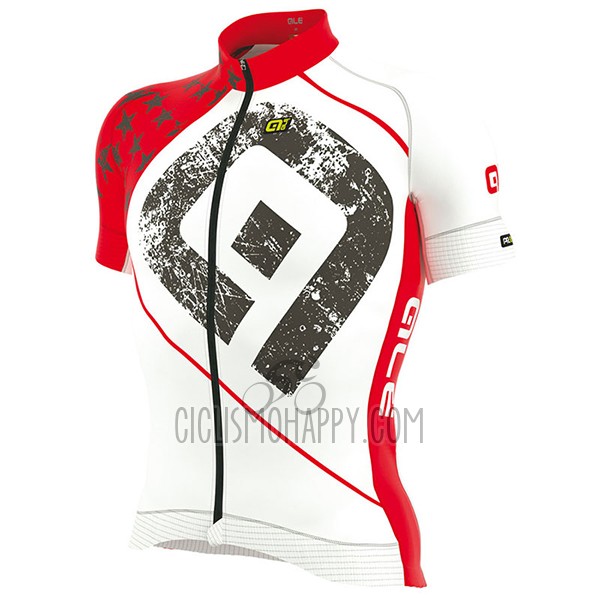 ALE Graphics Prr Star Cycling Jersey Bib Short 2017 Men Short Sleeve Red