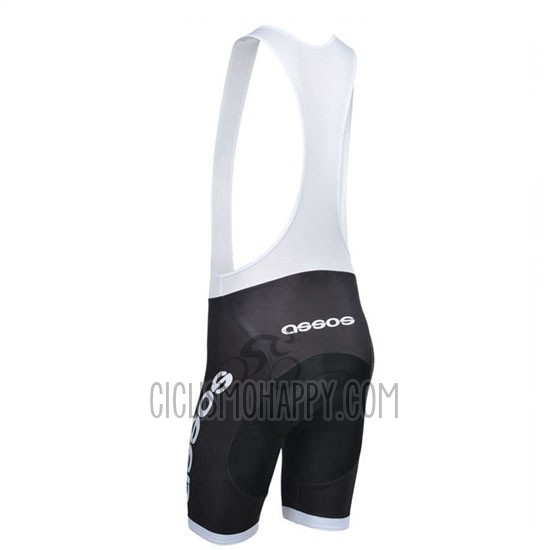 Assos Cycling Jersey Bib Short 2014 Men Short Sleeve White and Black