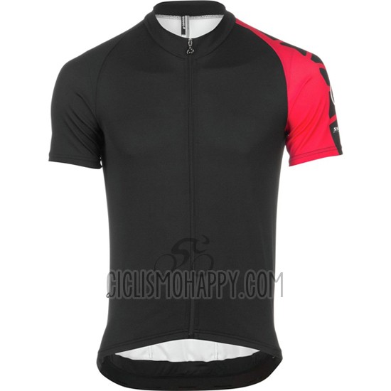 Assos Cycling Jersey Bib Short 2016 Men Short Sleeve Black and Red