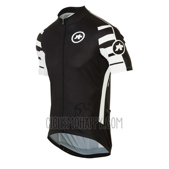 Assos Cycling Jersey Bib Short 2016 Men Short Sleeve Deep Black
