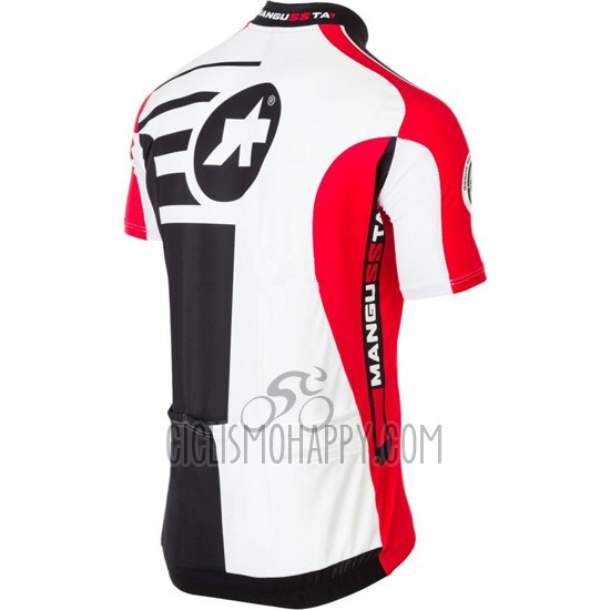 Assos Cycling Jersey Bib Short 2016 Men Short Sleeve Red