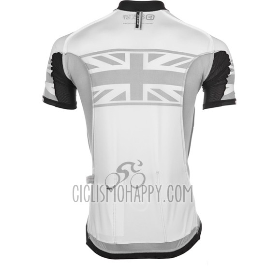 Assos Cycling Jersey Bib Short 2016 Men Short Sleeve Yellow and White
