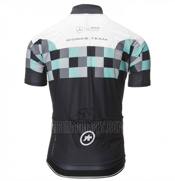 Assos Cycling Jersey Bib Short 2017 Men Short Sleeve Black