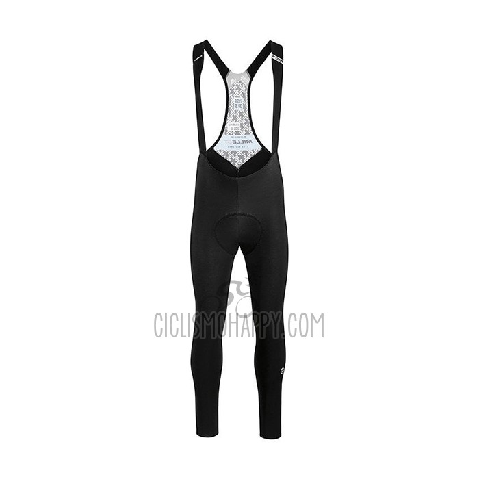 Assos Cycling Jersey Bib Tight 2021 Men Long Sleeve Black
