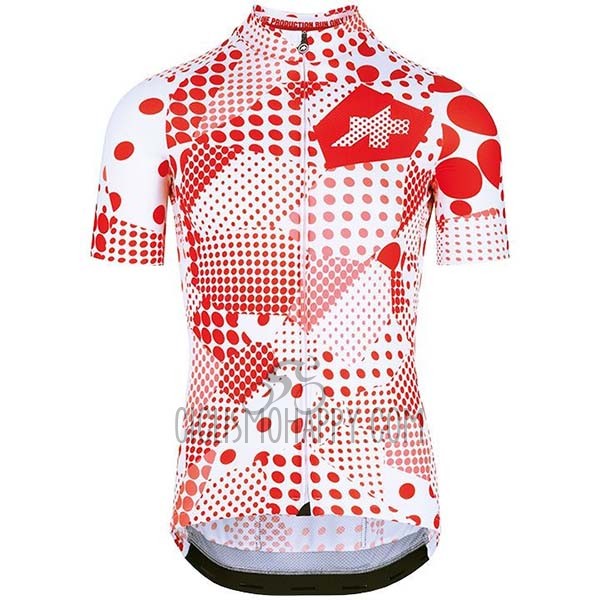 Assos Erlkoenig Cycling Jersey Bib Short 2020 Men Short Sleeve Red White