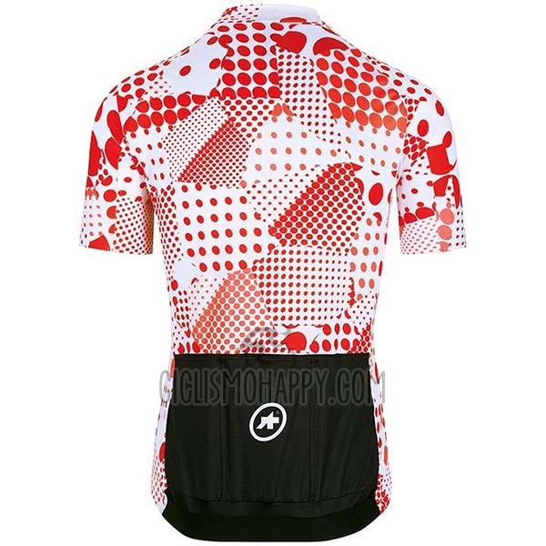 Assos Erlkoenig Cycling Jersey Bib Short 2020 Men Short Sleeve Red White