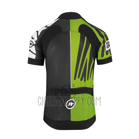 Assos SS.Capeepicxc Cycling Jersey Bib Short 2018 Men Short Sleeve Green