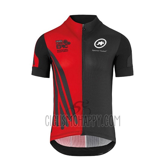 Assos SS.Capeepicxc Cycling Jersey Bib Short 2018 Men Short Sleeve Red