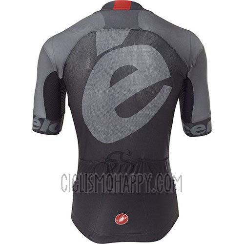 Castelli Cervelo Cycling Jersey Bib Short 2016 Men Short Sleeve Black