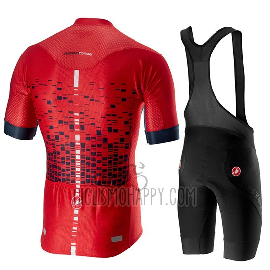 Castelli Climber's 2.0 Cycling Jersey Bib Short 2019 Men Short Sleeve Red