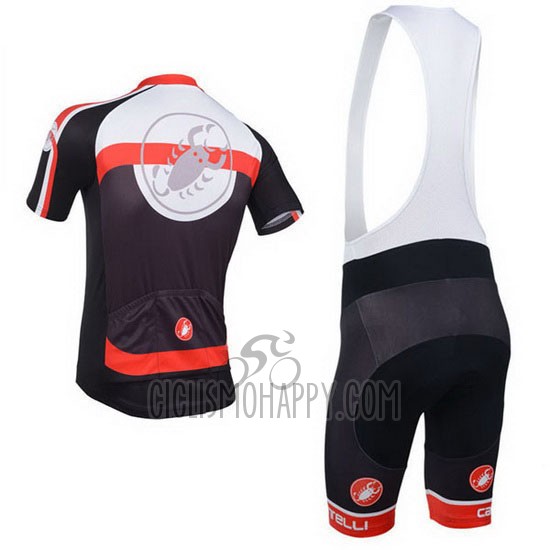 Castelli Cycling Jersey Bib Short 2013 Men Short Sleeve Black