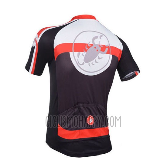 Castelli Cycling Jersey Bib Short 2013 Men Short Sleeve Black