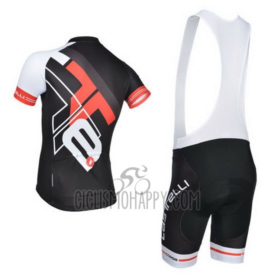 Castelli Cycling Jersey Bib Short 2014 Men Short Sleeve Black