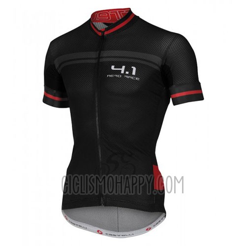 Castelli Cycling Jersey Bib Short 2016 Men Short Sleeve Black