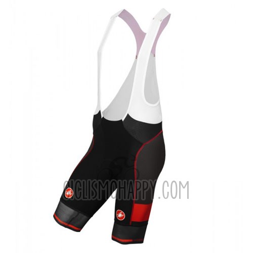 Castelli Cycling Jersey Bib Short 2016 Men Short Sleeve Black