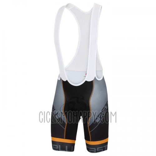 Castelli Cycling Jersey Bib Short 2016 Men Short Sleeve Blue Black