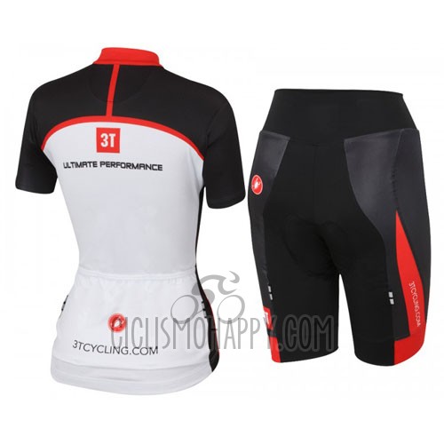 Castelli Cycling Jersey Bib Short 2016 Men Short Sleeve White Red
