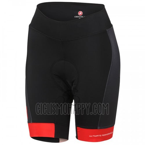 Castelli Cycling Jersey Bib Short 2016 Men Short Sleeve White Red