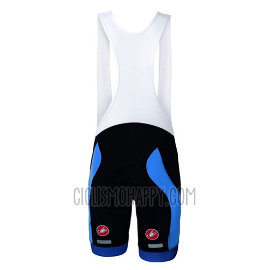 Castelli Cycling Jersey Bib Short 2017 Men Short Sleeve Blue