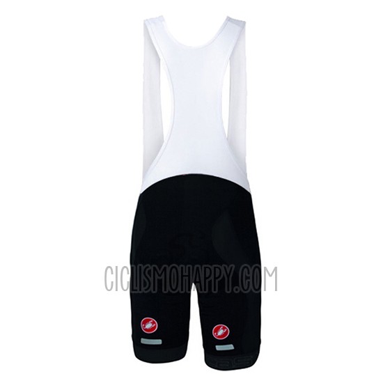 Castelli Cycling Jersey Bib Short 2017 Men Short Sleeve Bright Black