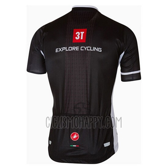 Castelli Cycling Jersey Bib Short 2017 Men Short Sleeve Deep Black