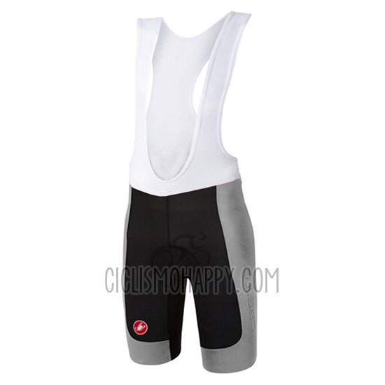 Castelli Cycling Jersey Bib Short 2017 Men Short Sleeve Gray