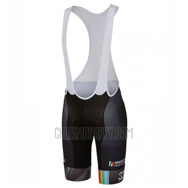 Castelli Cycling Jersey Bib Short 2017 Men Short Sleeve Maratona Black