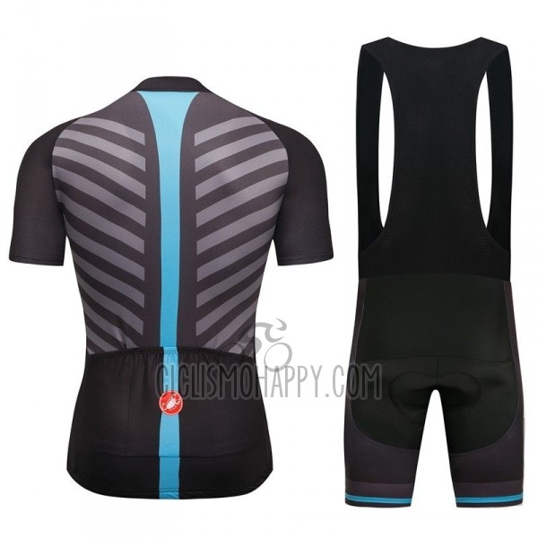 Castelli Cycling Jersey Bib Short 2018 Men Short Sleeve Dark Gray