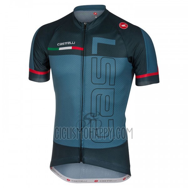 Castelli Cycling Jersey Bib Short 2018 Men Short Sleeve Green Militare