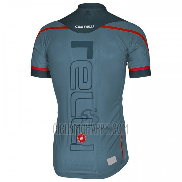 Castelli Cycling Jersey Bib Short 2018 Men Short Sleeve Green Militare