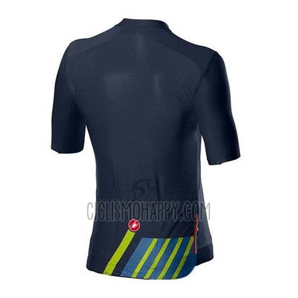 Castelli Cycling Jersey Bib Short 2020 Men Short Sleeve Black Green