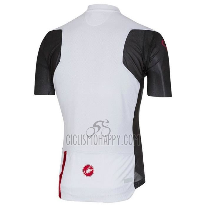 Castelli Cycling Jersey Bib Short 2020 Men Short Sleeve Black White Red