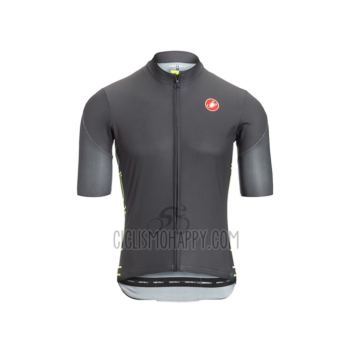 Castelli Cycling Jersey Bib Short 2021 Men Short Sleeve Black