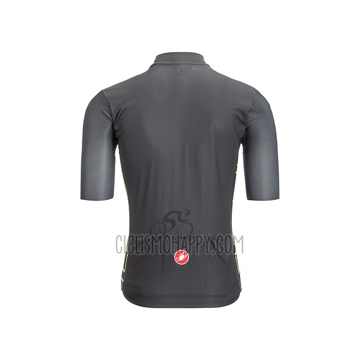 Castelli Cycling Jersey Bib Short 2021 Men Short Sleeve Black