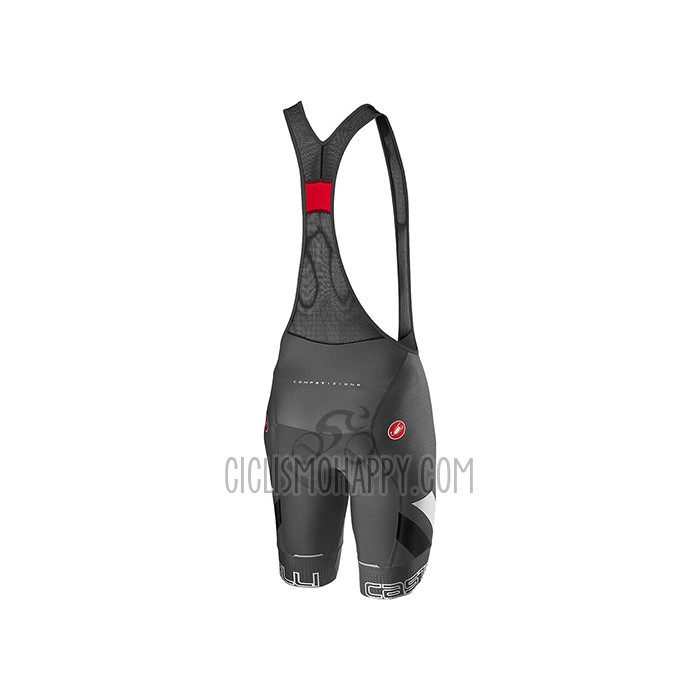 Castelli Cycling Jersey Bib Short 2021 Men Short Sleeve Black
