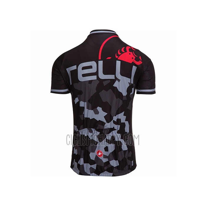 Castelli Cycling Jersey Bib Short 2021 Men Short Sleeve Black Gray