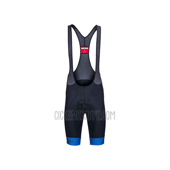 Castelli Cycling Jersey Bib Short 2021 Men Short Sleeve Blue