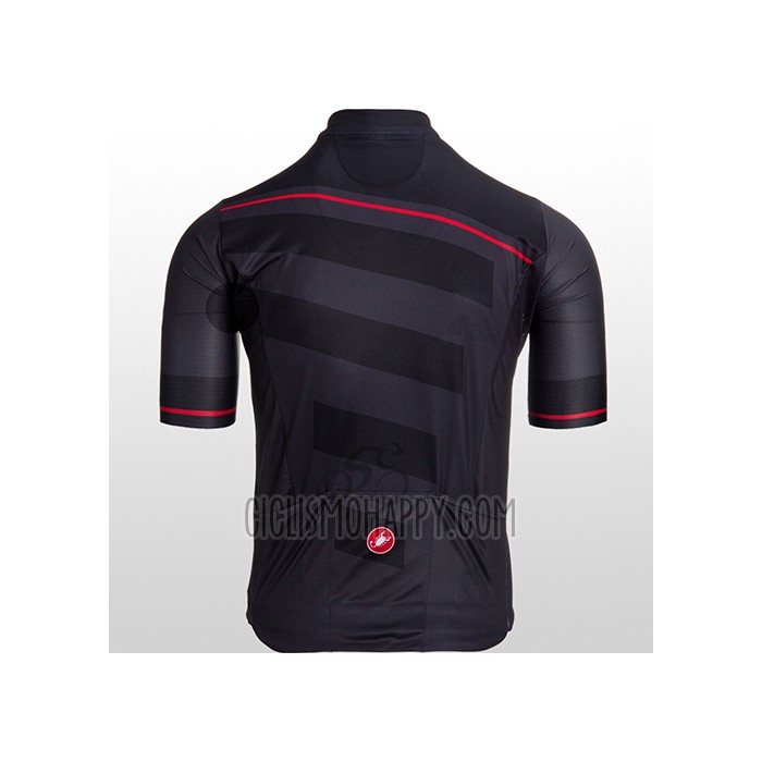Castelli Cycling Jersey Bib Short 2021 Men Short Sleeve Dark Black