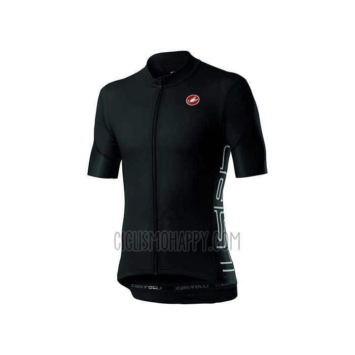 Castelli Cycling Jersey Bib Short 2021 Men Short Sleeve Deep Black
