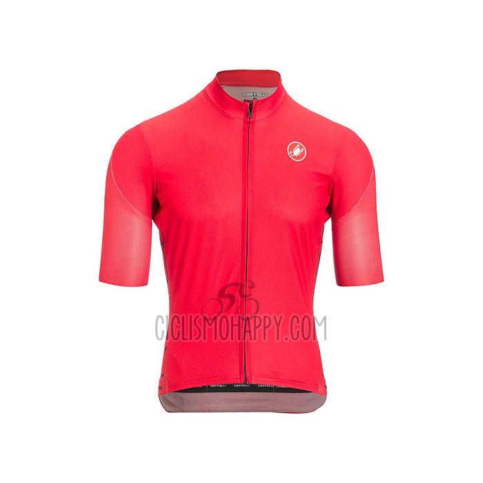 Castelli Cycling Jersey Bib Short 2021 Men Short Sleeve Deep Pink