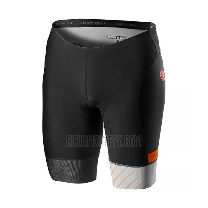 Castelli Cycling Jersey Bib Short 2021 Men Short Sleeve Gray