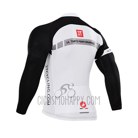 Castelli Cycling Jersey Bib Tight 2015 Men Long Sleeve Deep Black